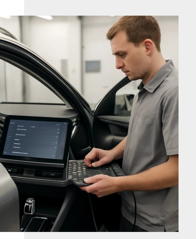 Русификация мультимедиа автомобилей Lynk Co в Краснотурьинске
