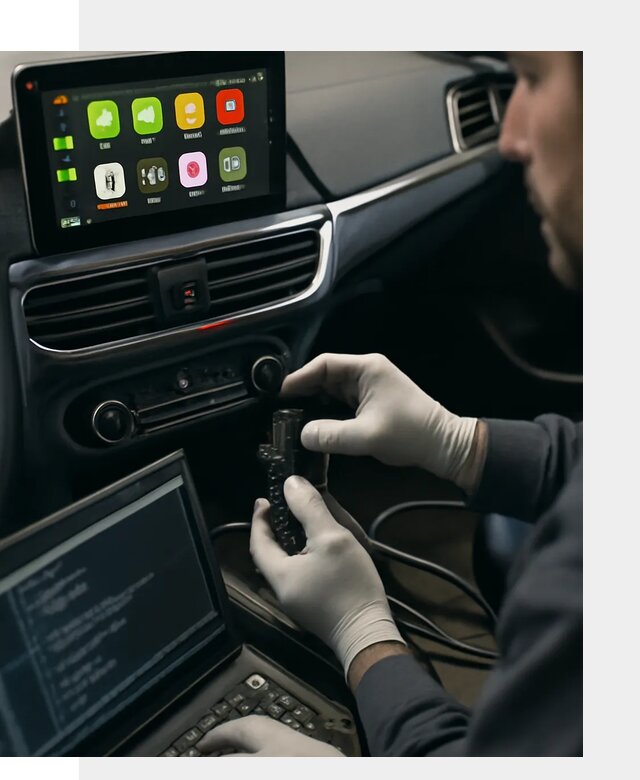 Активация Apple CarPlay в Краснотурьинске для штатной мультимедиа