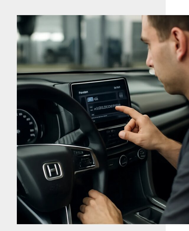 Русификация панели приборов Honda в Краснотурьинске по цене 5317 ФастМобиль-Кту