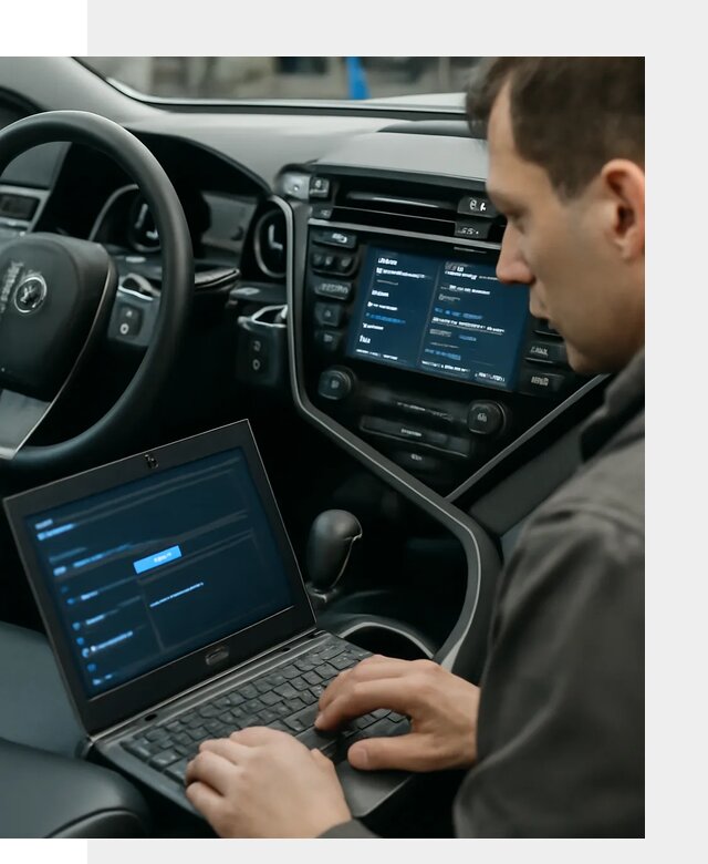 Русификация Toyota Camry 80 для мультимедиа в Краснотурьинске
